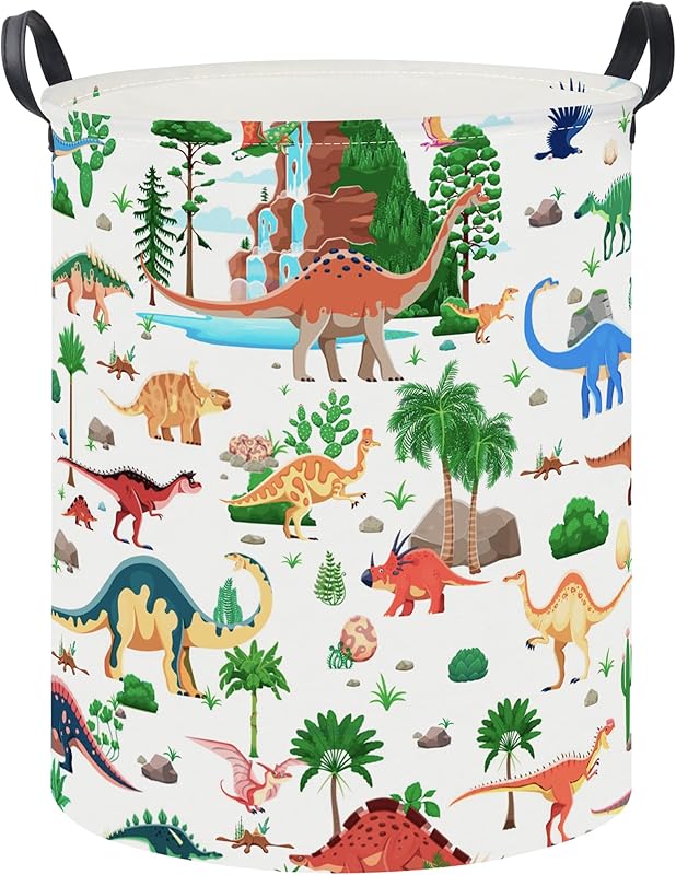 Kids Laundry Basket,Waterproof Baby Boys Nursery Hamper,Collapsible Fabric Storage Container,Toys Bin,Room Decor,Gift Basket