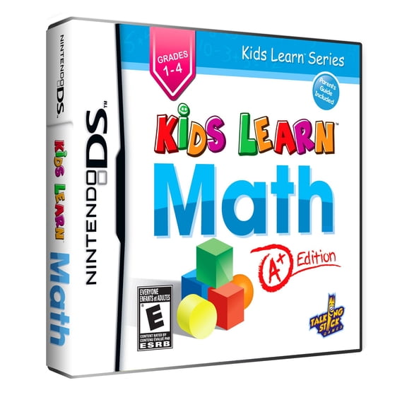 Pre-Owned Kids Learn Math A+ Edition - Nintendo DS
