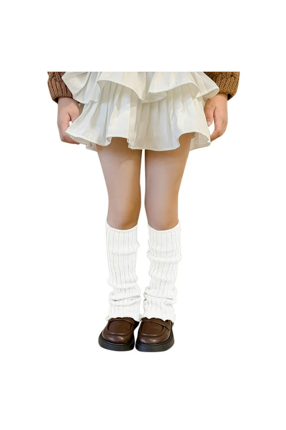 Kids Leg Warmers Knitted Leg Warmers Loose Socks Knee High Leg Warmers For Girls Size 3 Socks Girls Kids Thing 1 And Thing 2 Socks for Kids Size 1 Socks Kids Boys Packets for Kids 2 Socks Girly Socks