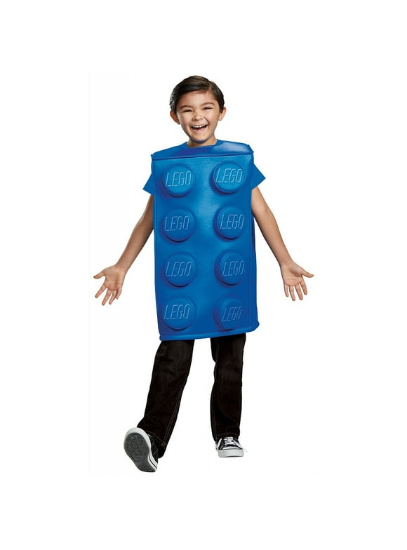 Kids Lego Blue Brick Costume