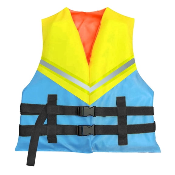 Kids Life Jacket 40-60 Lbs Adjustable Safety Strap Epe Foam Youth Fishing Vest Coast Guard Approved Life Vest Children Float Swimsuit Swimwear Buoyancy Jacket for Swimming, Boating & Water Sports