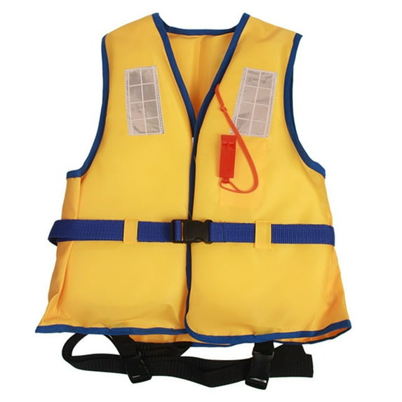 Kids Life Jacket 50+ Lbs Adjustable Safety Strap Epe Foam Swim Vest Coast Guard Approved Life Vest Swim Float Jackets Swimwear Buoyancy Jacket for Pool & Beach