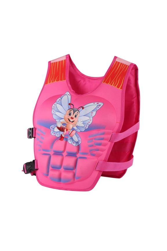 Kids Life Jacket 50+ Lbs Comfortable Epe Foam Toddler Swim Vest Coast Guard Approved Life Vest Children Float Swimsuit Buoyancy Swimwear Jacket