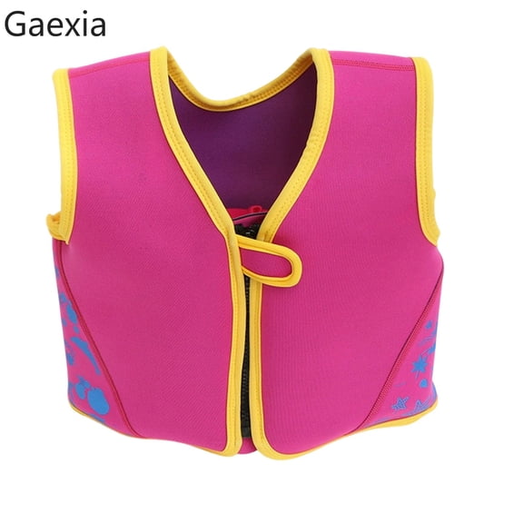 Kids Life Jacket Toddler Adjustable Safety Strap Epe Foam Kids Swim Vest Coast Guard Approved Life Vest Floaties Buoyancy Swimwear Jacket