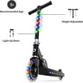 thumbnail image 1 of Kids Light- Kick Scooter with LED Lights, Adjustable Handlebar, Rear Brake, Easy-Fold Design, Ages 5+, 1 of 4