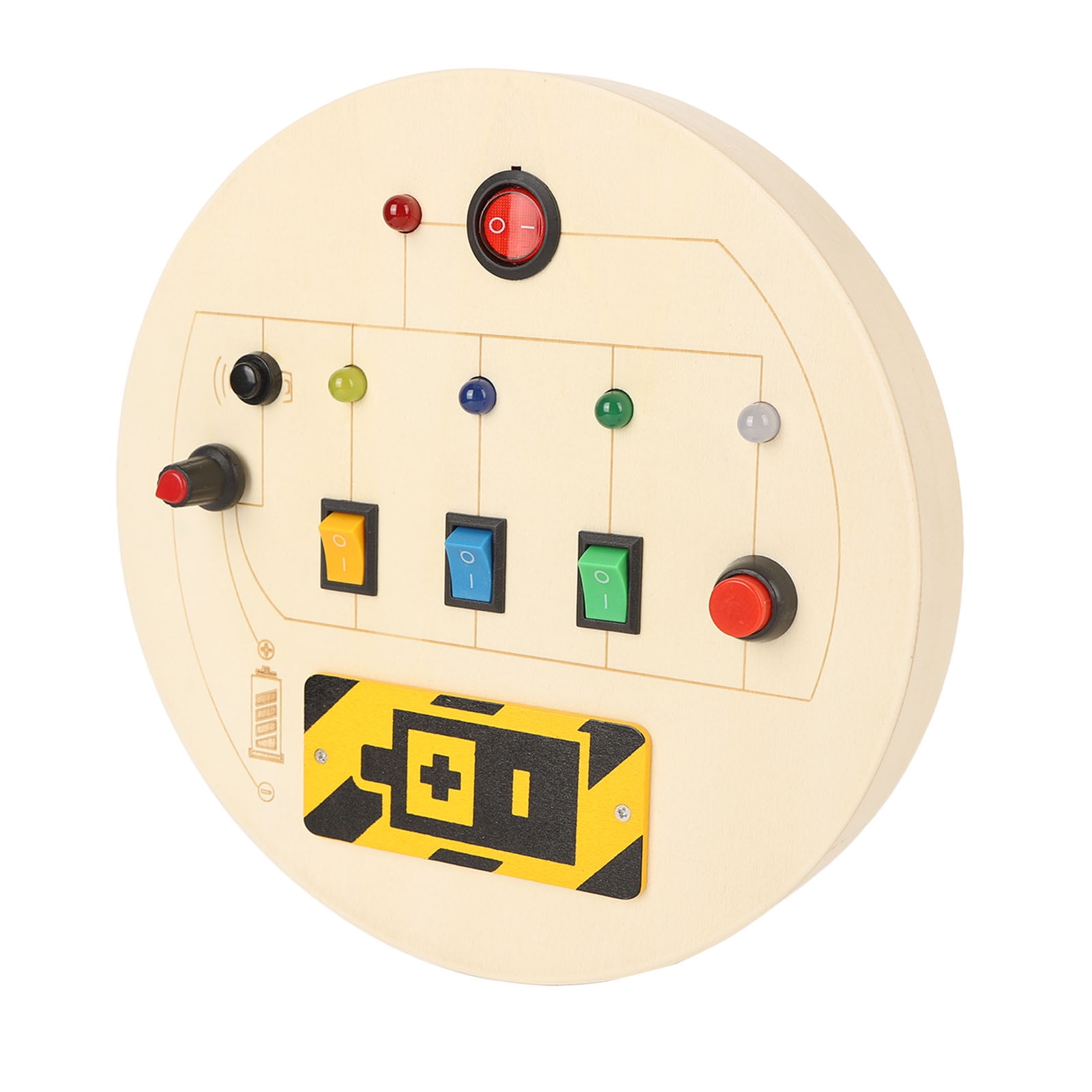 Kids Light Switch Sensory Board, Improve Flexibility LED Light Switch