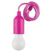 Kids Lights for Treehouse Playhouse, Safe Touch Hanging Lamp with Pull Chain Battery Operated, Light Bulb on a Pull Rope for Camping