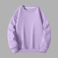 thumbnail image 1 of Kids Lightweight Crewneck Sweatshirts, Long Sleeve Fall Winter Pullover Tops, Sporty Casual Tees for Big Boys and Girls, 14 Years, 1 of 4