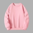 thumbnail image 1 of Kids Lightweight Crewneck Sweatshirts, Long Sleeve Fall Winter Pullover Tops, Sporty Casual Tees for Big Boys and Girls, 14 Years, 1 of 4