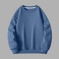 thumbnail image 1 of Kids Lightweight Crewneck Sweatshirts, Long Sleeve Fall Winter Pullover Tops, Sporty Casual Tees for Big Boys and Girls, 4 Years, 1 of 4