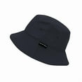 thumbnail image 1 of Kids Lightweight Packable Bucket Sun Hat – Quick Dry Nylon Polyester Hat for Boys and Girls, UV Protection, Outdoor Activity, Camping, Beach(4-6 yrs, Navy), 1 of 1