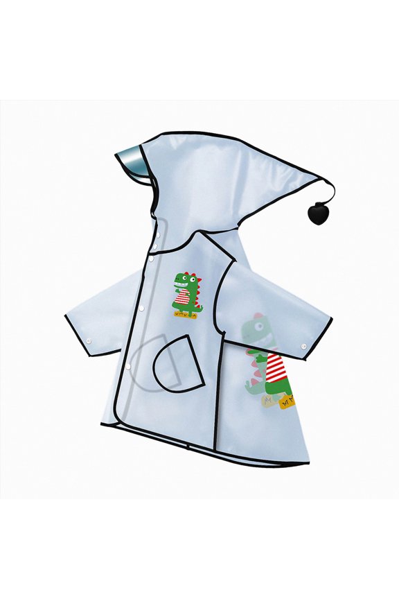 Kids Lightweight Waterproof Rain Jacket - For Toddler Boys And Girls Softshell Hooded Raincoat Windbreaker Outdoor Hiking Travel Dark Blue 6-7 Years