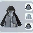 thumbnail image 1 of Kids Lightweight Waterproof Raincoats Jacket with Hooded Breathable Windbreaker with Zip Pockets for Boys Girls Outdoor Sports, 1 of 8