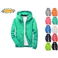 thumbnail image 1 of Kids Lightweight Windbreaker Jacket Hooded Full Zip Water-Resistant Outdoor Coat Long Sleeve Casual Sportswear for Boys Girls (Ages 3-19 Years) School Daily Wear Fall Activities, 1 of 9