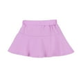 thumbnail image 1 of Kids Little Girls Sport Skirts Solid Color Elastic Waist Pleated Athletic Workout Skirt Summer Casual Comfy Tennis Golf Skort 1-6Y, 1 of 5
