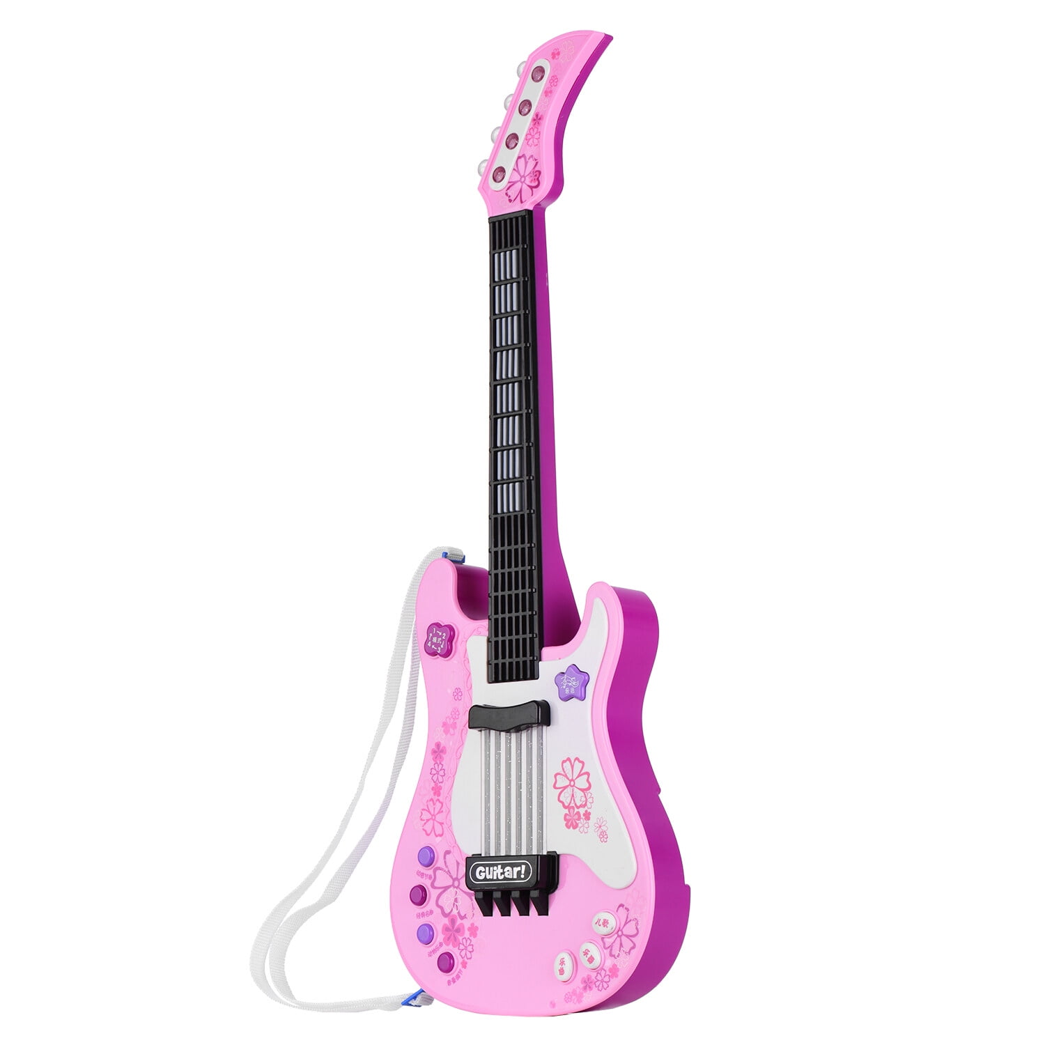 Kids Little Guitar with Rhythm Lights and Sounds Fun Educational
