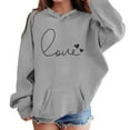thumbnail image 1 of Kids Long Sleeve Hoodie Pullover Stylish Comfortable Outfit for Girls Trendy Sweat Suit Apparel, 1 of 3