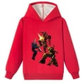 thumbnail image 1 of Kids Long Sleeve Pullover Hoodie,Boys Girls Transformers Brushed Sweatshirts Baggy Tops, 1 of 5
