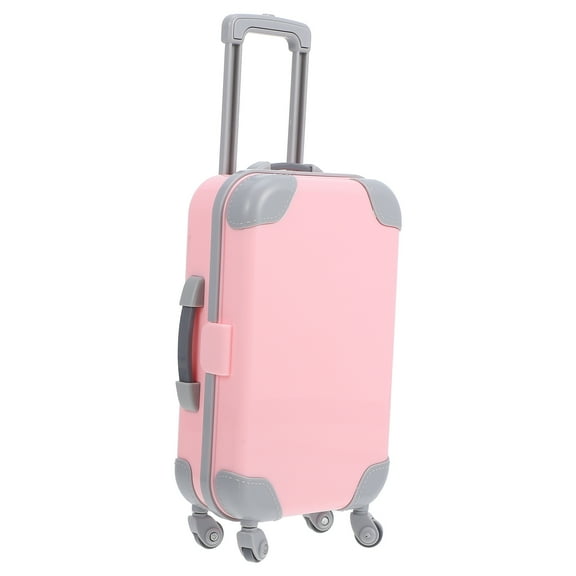 Kids Luggage Carrier Backpack Toy for Girls, Doll Suitcase, Travel Toy for Children