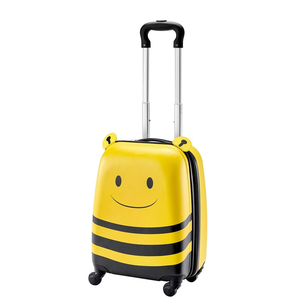 18” 5-Piece Kids Carry-On Luggage Set, Airline Approved, with Backpack Pillow Lunch Bag Luggage Tag