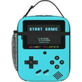 thumbnail image 1 of Kids Lunch Box,Boys Game Console Insulated Lunch Box,Gamer Reusable Portable Lunch Bag for Teens Kids Boys School, 1 of 7