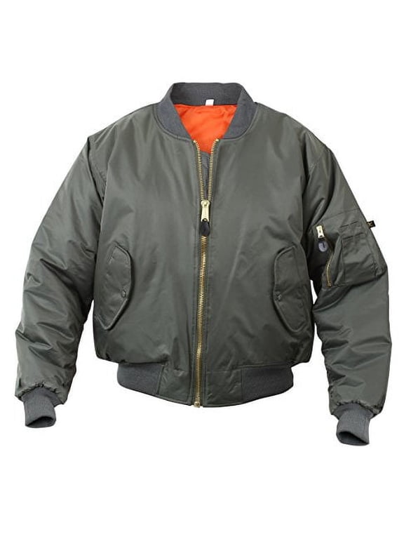 Kids MA-1 Flight Jacket - Size Large Sage