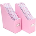 thumbnail image 1 of Kids Mag File, Pink/Rainbow, 2 PK, 1 of 3
