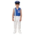 thumbnail image 1 of Mail Carrier Dress-Up Set Complete Postman Role Play Outfit with Satchel Hat Halloween Party 5-10Y, 1 of 8