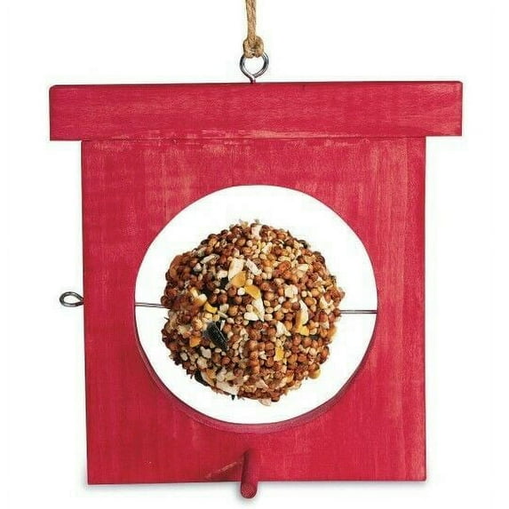 Kids Make Your Own Apple Bird Feeder Unfinished Wood Craft Project Kit - T164