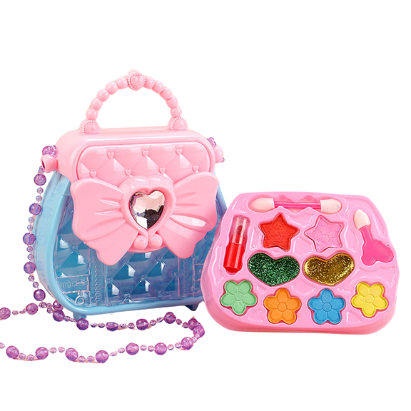 BYTEWAR Kids Pretend Play Makeup Kit Washable Non-Toxic for Kids 1-Count