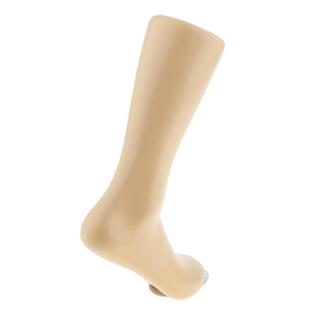 Kids Male Foot Model for Sock Shoes Chain Ankle Bracelet Display - Length 26cm