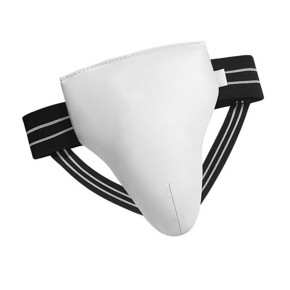 Kids Male Groin Guard PU Leather Groin Protector for Boxing Enthusiasts Ensuring Safety During Intense Sparring