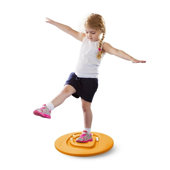 Maze Balance Board for Kids - Wobble Trainer for Ski Surf Snowboard, Non-Slip Sensory Rocker Ages 3-12, Core Therapy & Skate Prep