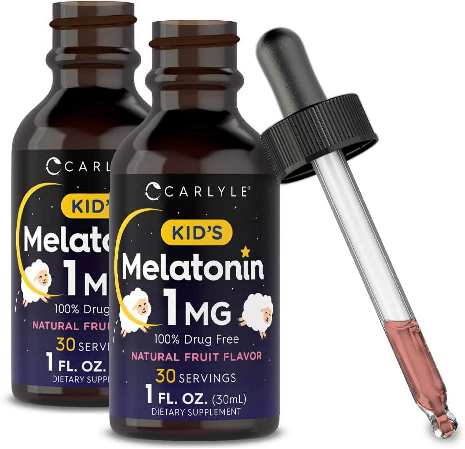 Carlyle Children's Melatonin: Sleep Support, Bedtime & Night Time ...