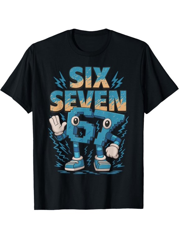 Kids Meme 67 Six Seven 6 7 Italian Brainrot T-Shirt UNISEX men women and youth