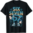 thumbnail image 1 of Kids Meme 67 Six Seven 6 7 Italian Brainrot T-Shirt, 1 of 8