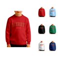 thumbnail image 1 of Kids Merry Christmas Sweatshirt Long Sleeve Crewneck Pullover Letter Print Top 3-14 Years, 1 of 5