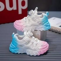 Kids Mesh Sneakers Boys Girls Casual Shoes Unisex-Child Lightweight Breathable Athletic Running Tennis Walking School Shoes