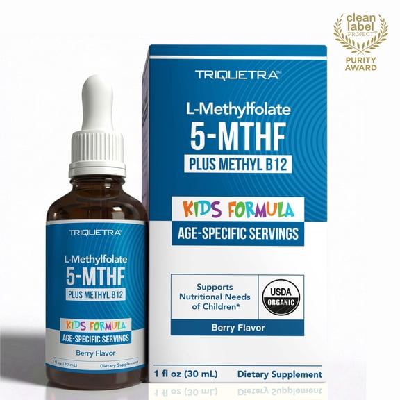 Triquetra Health Kids Methylfolate Plus B12 Cofactor