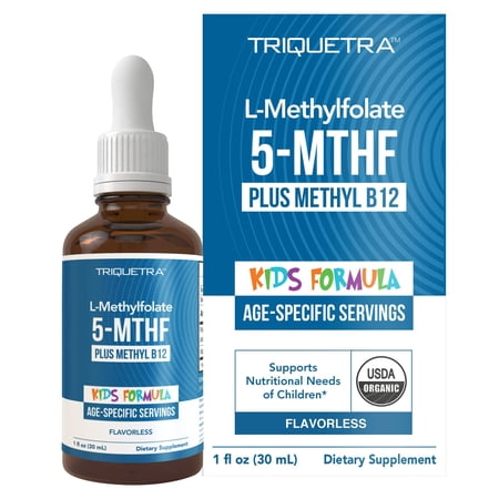Triquetra Health Kids Methylfolate Plus B12 Cofactor