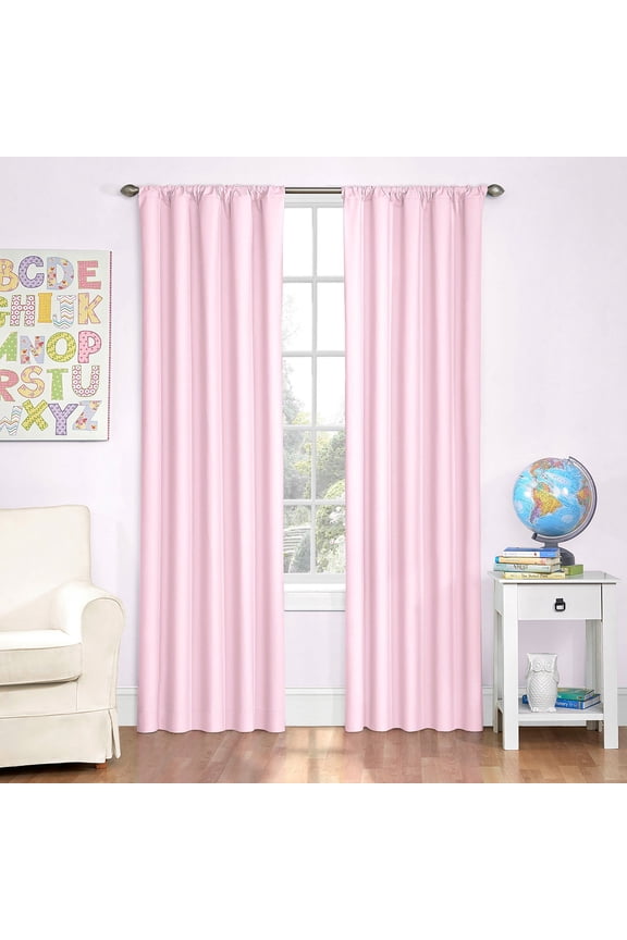 Kids Microfiber Blackout Window Curtain Panel by Eclipse