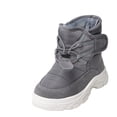 thumbnail image 1 of Kids Mid Calf Snow Boots Water Resistant Bungee Adjuster Non Slip TPR Outsole Winter Shoes for Boys Girls Cold Weather Outdoor Use, 1 of 5