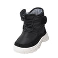 thumbnail image 1 of Kids Mid Calf Snow Boots Water Resistant Bungee Adjuster Non Slip TPR Outsole Winter Shoes for Boys Girls Cold Weather Outdoor Use, 1 of 5