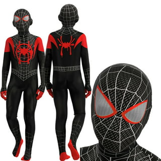 Combinaison PS5 Miles Morales Spider-Man costume cosplay adulte enfants  scène Ha
