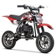 thumbnail image 1 of Kids Mini 50CC Gas Dirt Bike, DB1 Model 2 Stroke Ride on Bike with Off-Road Tire, Shocks, Pull Start, Oil Mixed Required, Support Up to 165lbs, 1 of 8