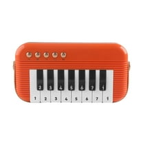 Kids Mini Piano Toy, Toddler Pocket Travel Piano Keyboard for 1-3, Portable Musical Instrument Toys, Music Interactive Birthday Gift 2 4 5 6 Year Old Boy Girl Child Early Learning Musical Toy