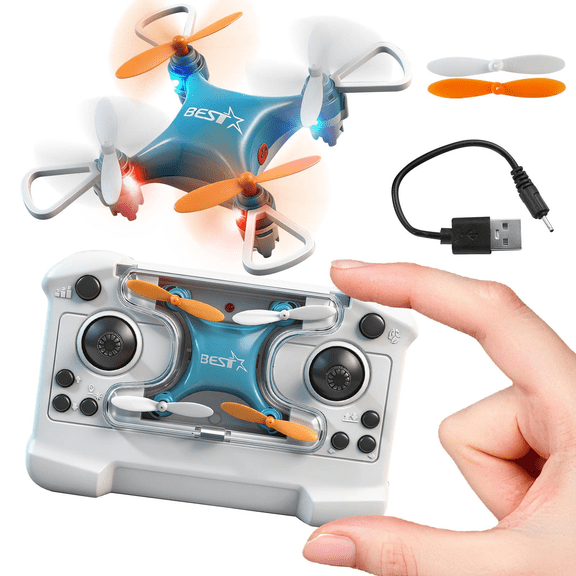 Kids Mini Remote Control Drone Easy Hover Micro Flying Toy