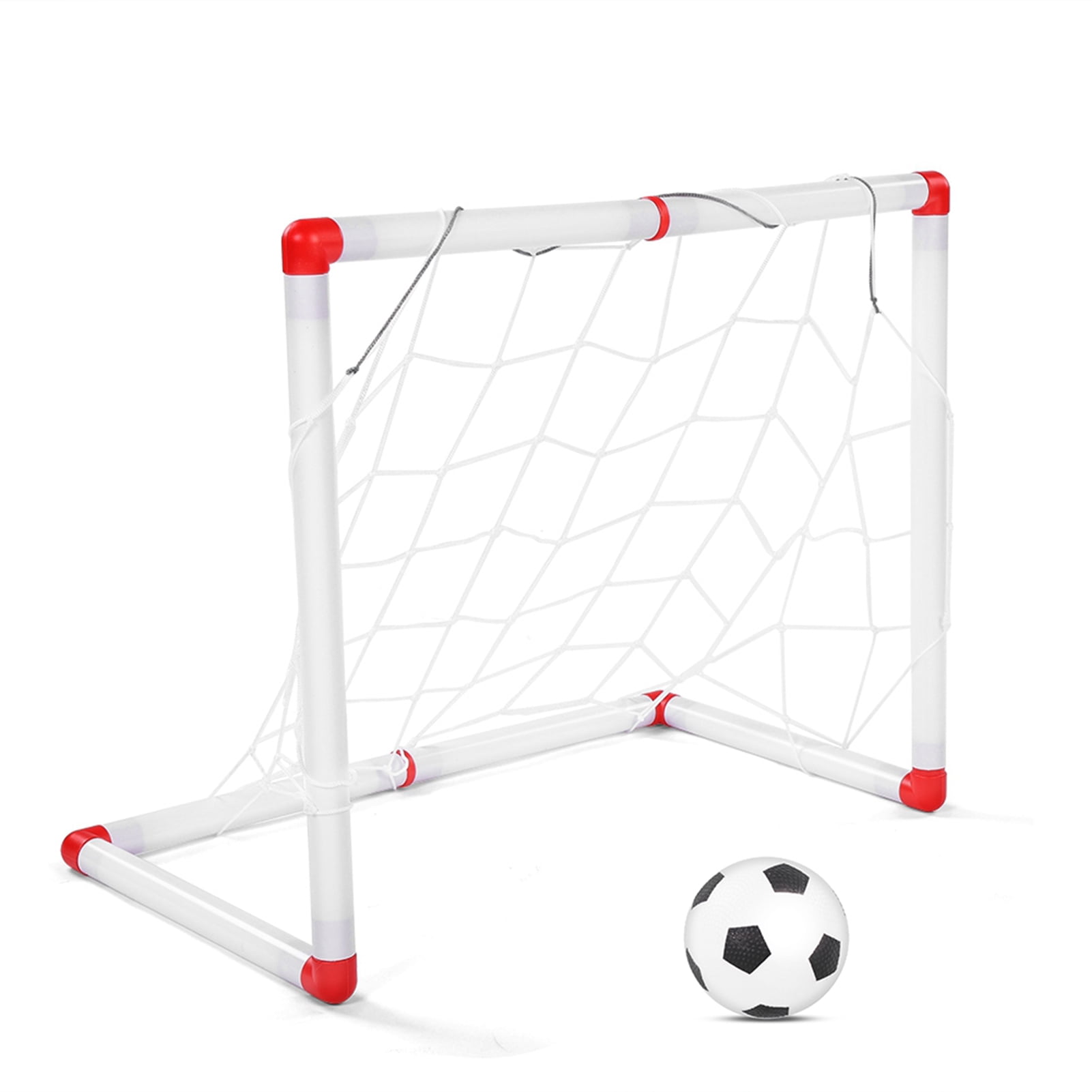 Kids Mini Soccer Goal With Balls Backyard + Indoor Soccer Gifts For