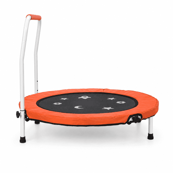 Kids Mini Trampoline for Indoor Play, 36 Inch Toddler Trampoline - 3ft Small Indoor Exercise Rebounder for Kids