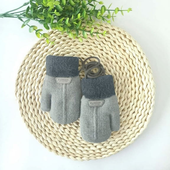 Kids Mittens Mittens for Baby Snow Gloves for Kids Girls Boys Winter Snow Ski Gloves Kintted Warm Gloves Boys Girls'S Winter Gloves